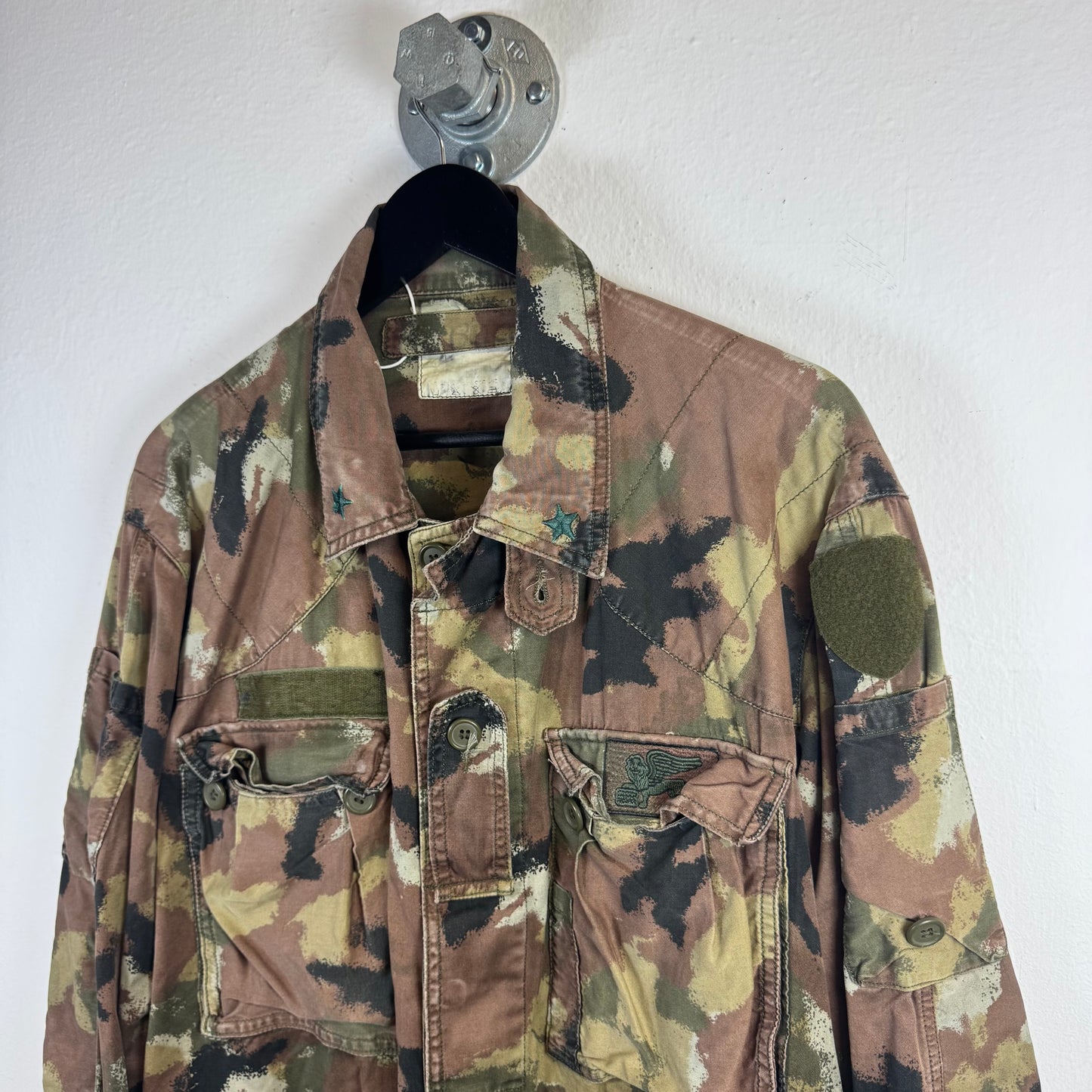 Vintage Italian Camo Military Jacket