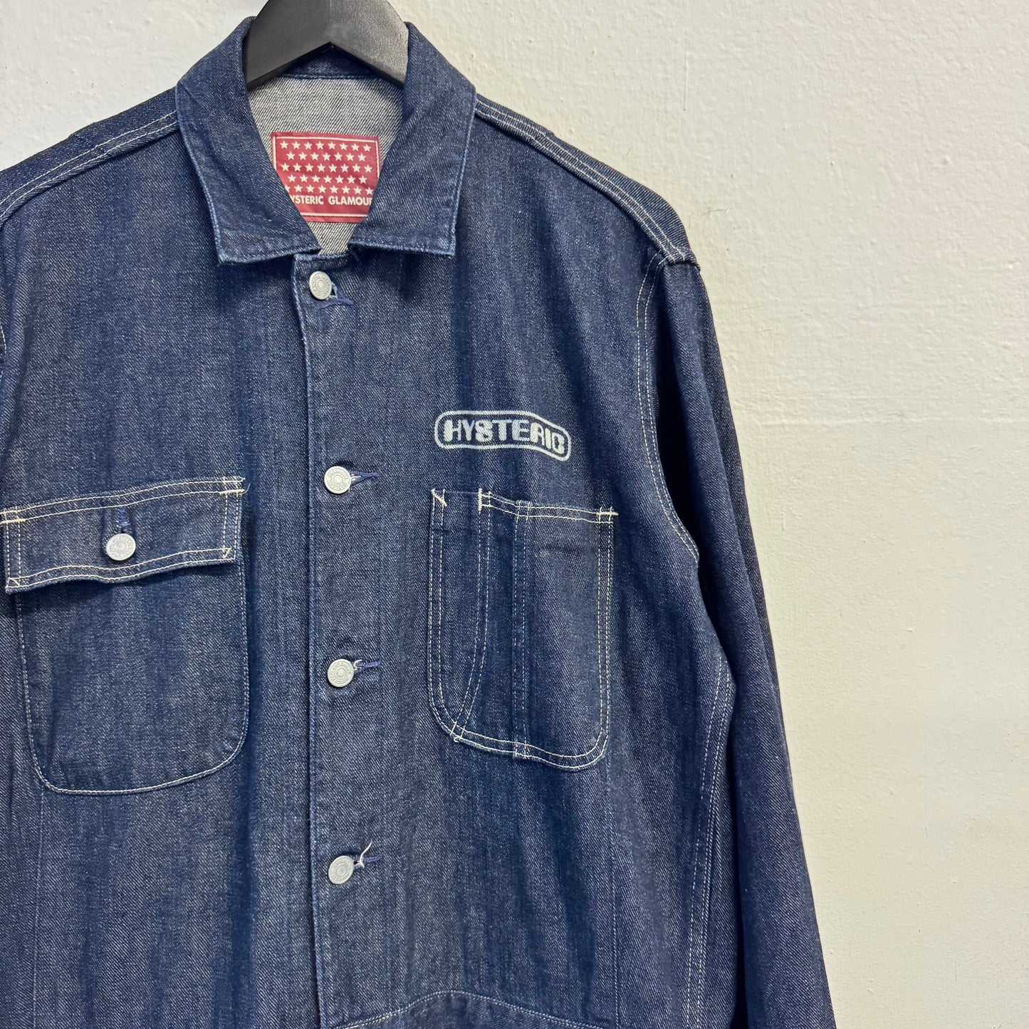HYSTERIC GLAMOUR Raw Denim Coverall