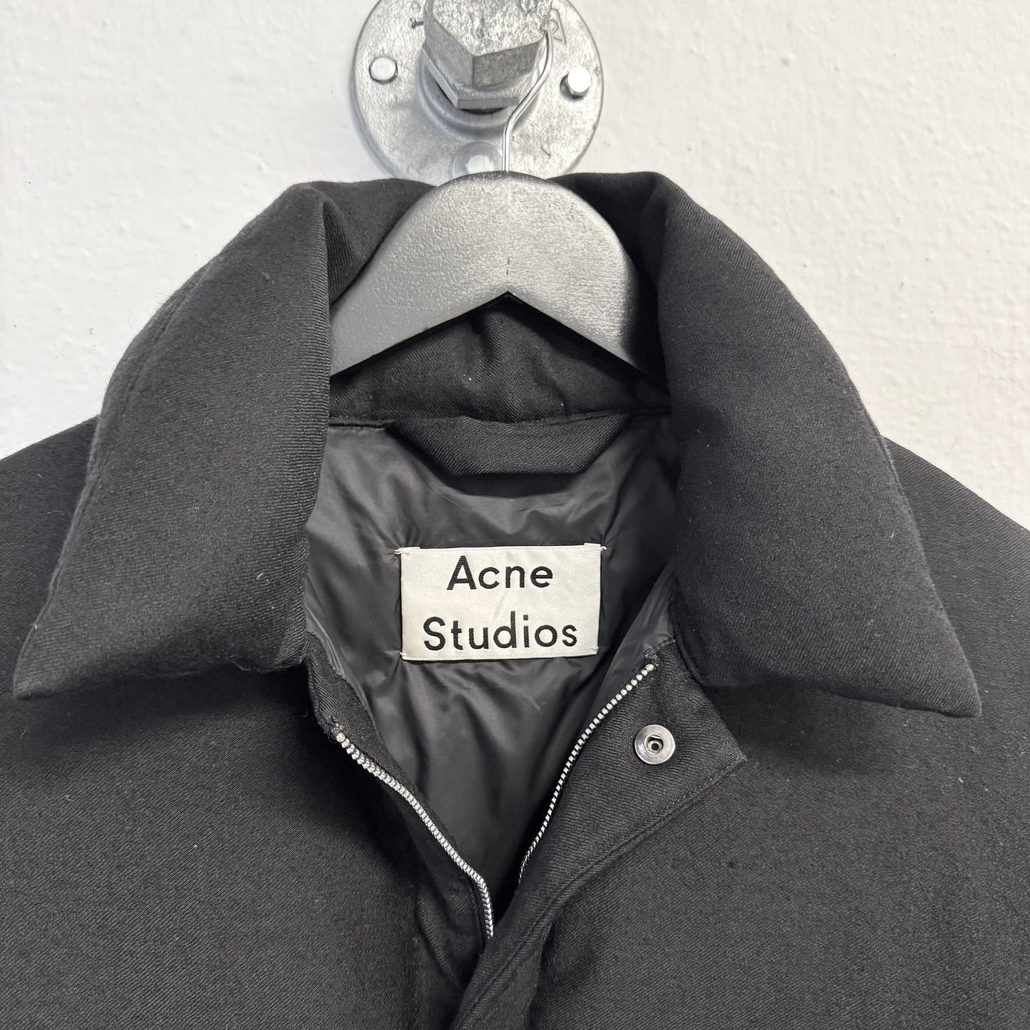 ACNE STUDIOS Wool Puffer Goose Down Jacket