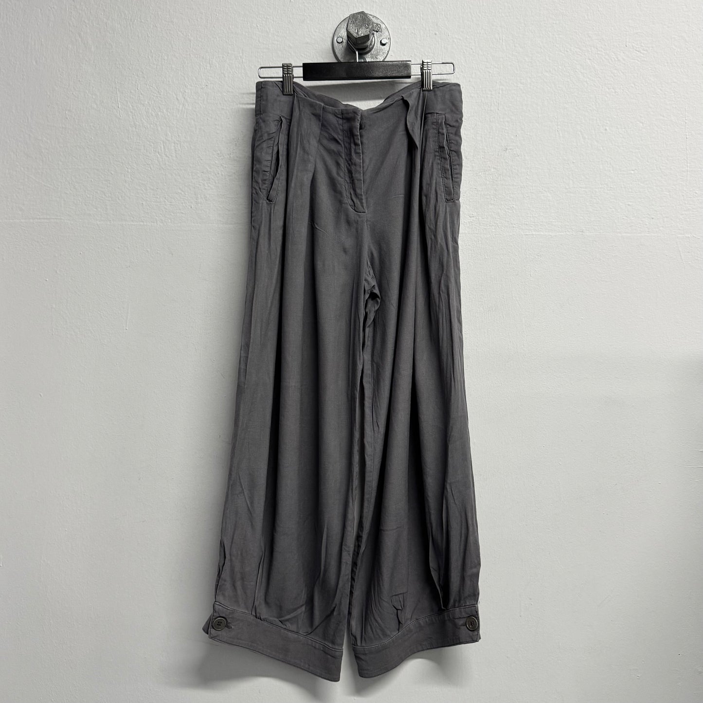 ARMANI Linen Button Cuffs Pants