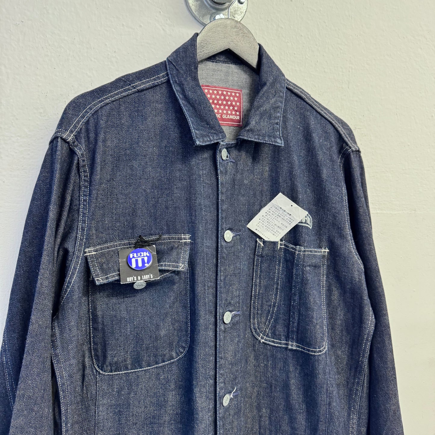 HYSTERIC GLAMOUR Raw Denim Coverall