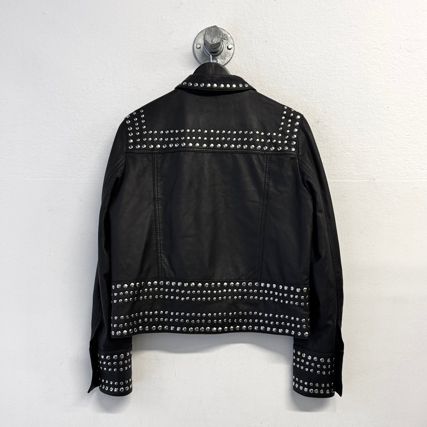 GOOSECRAFT Studded Leather Jacket
