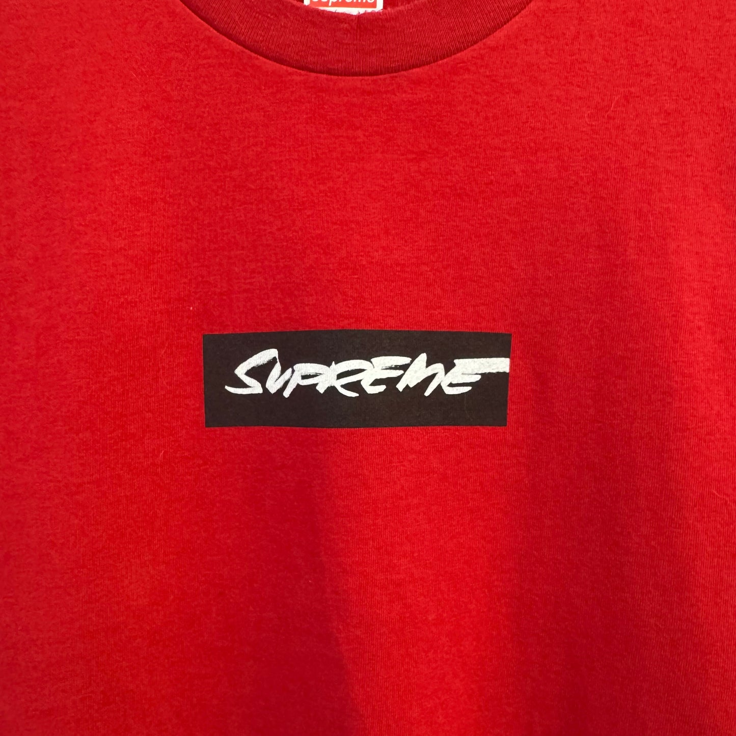 SUPREME Futura Box Logo TShirt Red