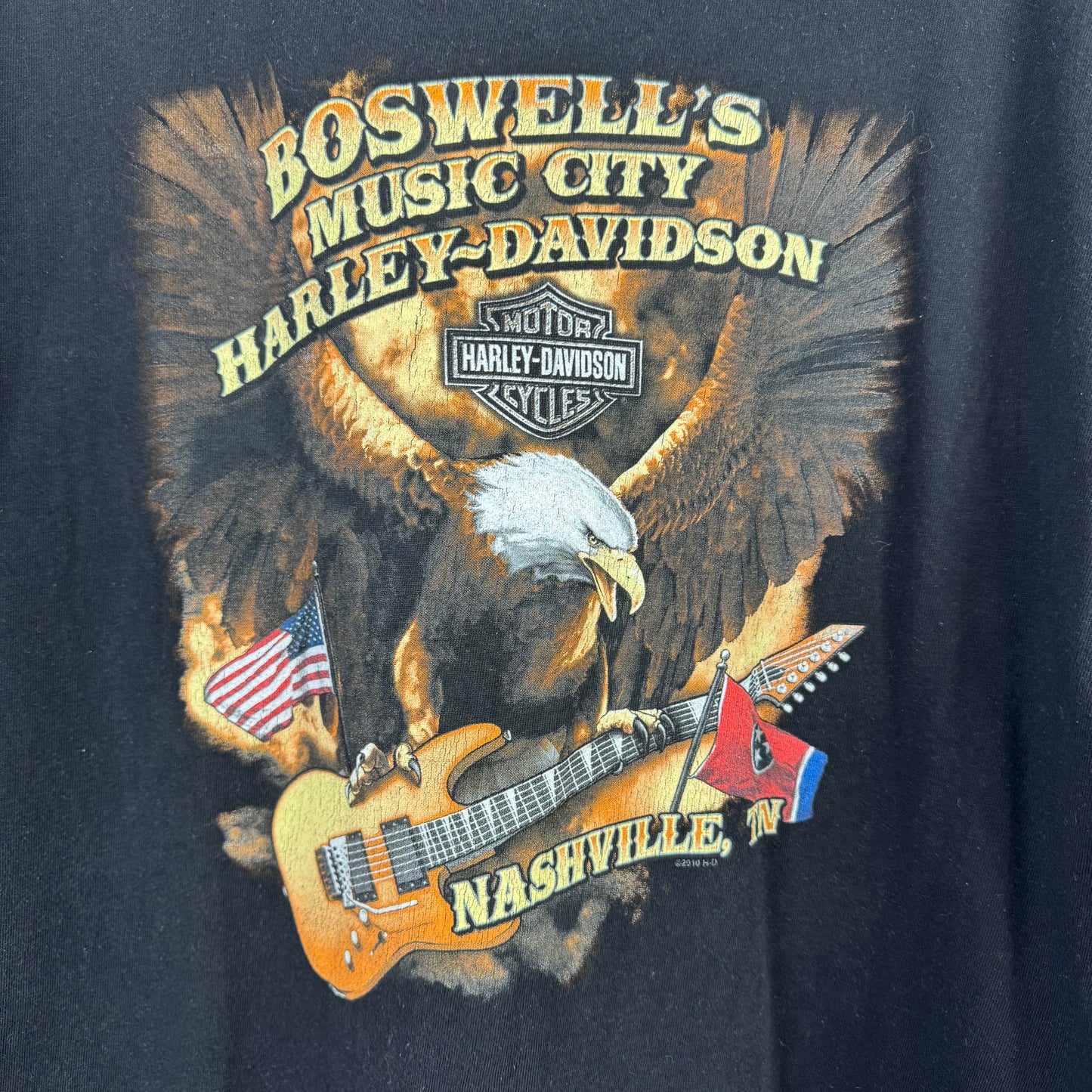 HARLEY DAVIDSON 2010 Eagle TShirt