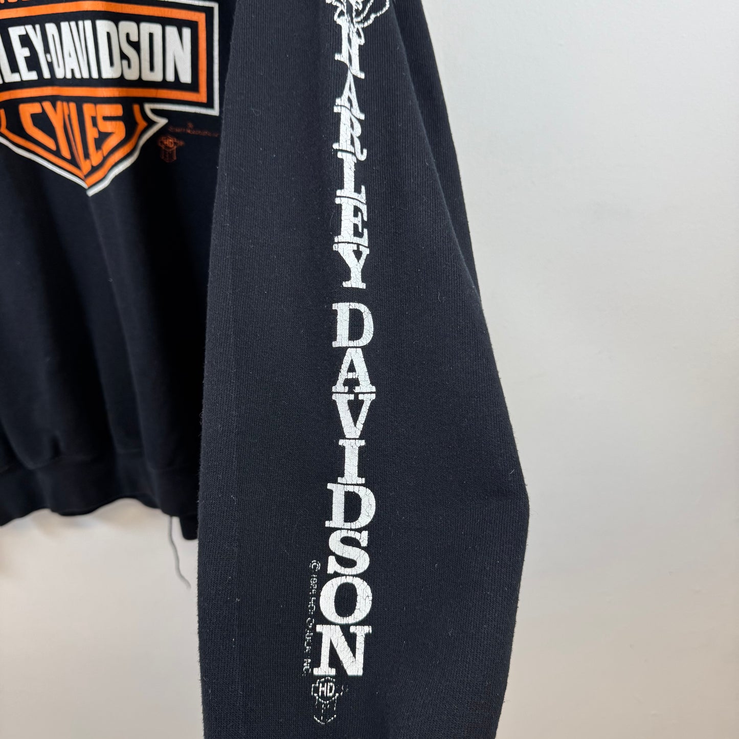 HARLEY DAVIDSON 1987 Holoubek Boxy Sweatshirt
