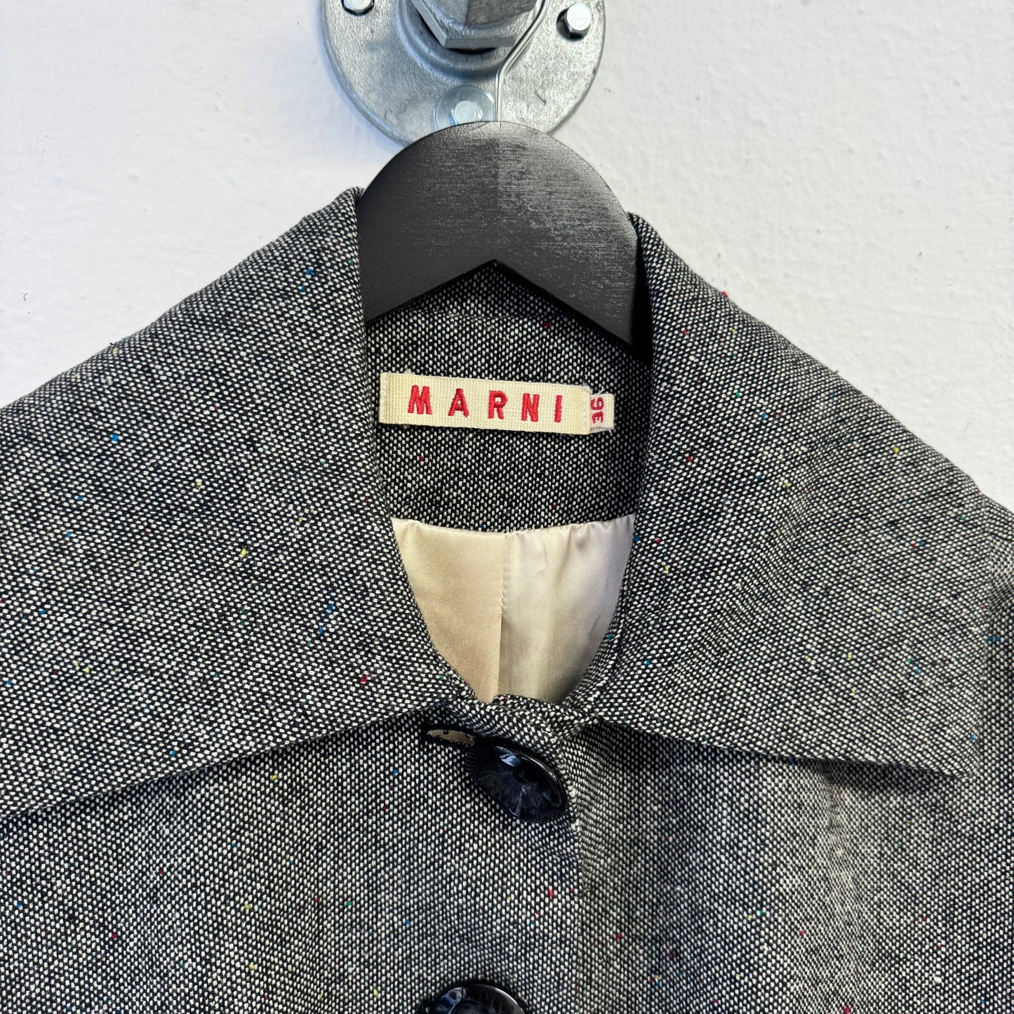 MARNI Wool Cape Coat Jacket