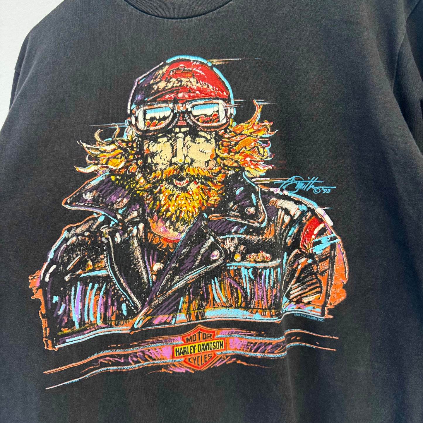 HARLEY DAVIDSON 1993 Smith Single Stitch TShirt
