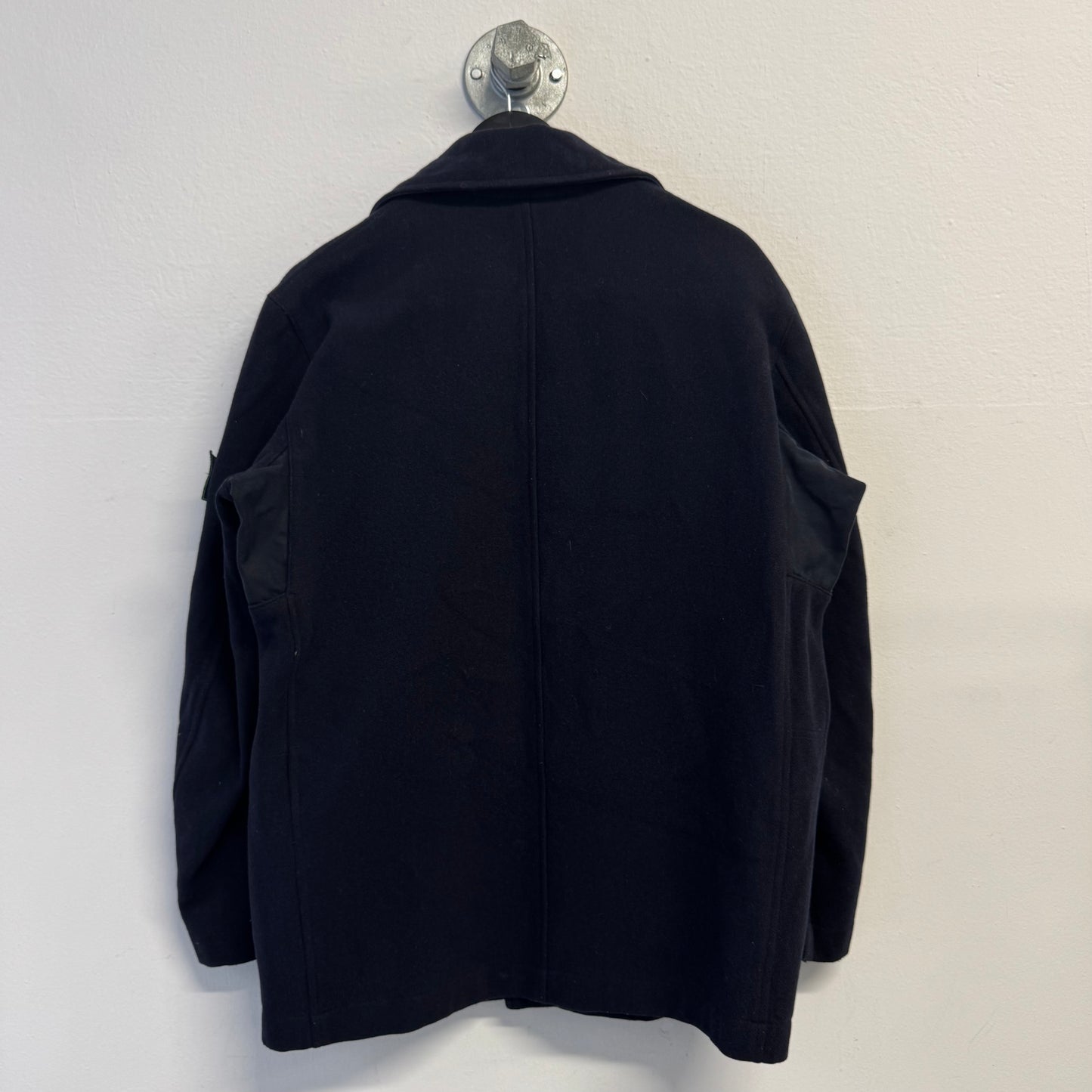 STONE ISLAND AW1997 Green Edge Badge 4-Pocket Safari Wool Coat
