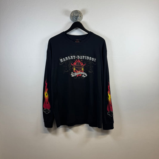 HARLEY DAVIDSON Flame Long Sleeve TShirt