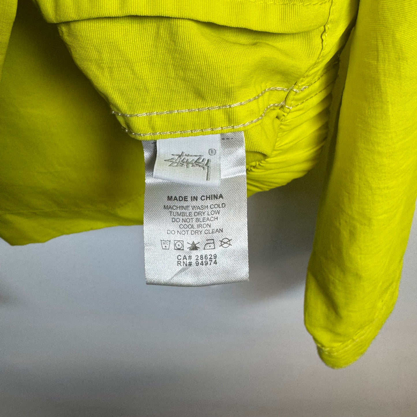 STÜSSY Fluorescent Pocket Jacket
