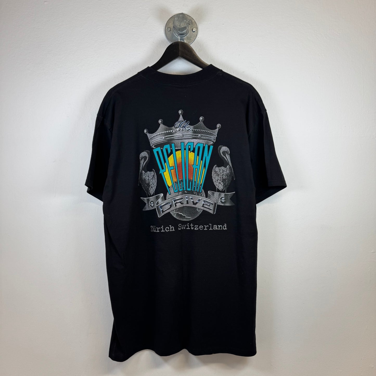 HARLEY DAVIDSON 1999 Holoubek NOS Chrome Wings Vintage Tshirt