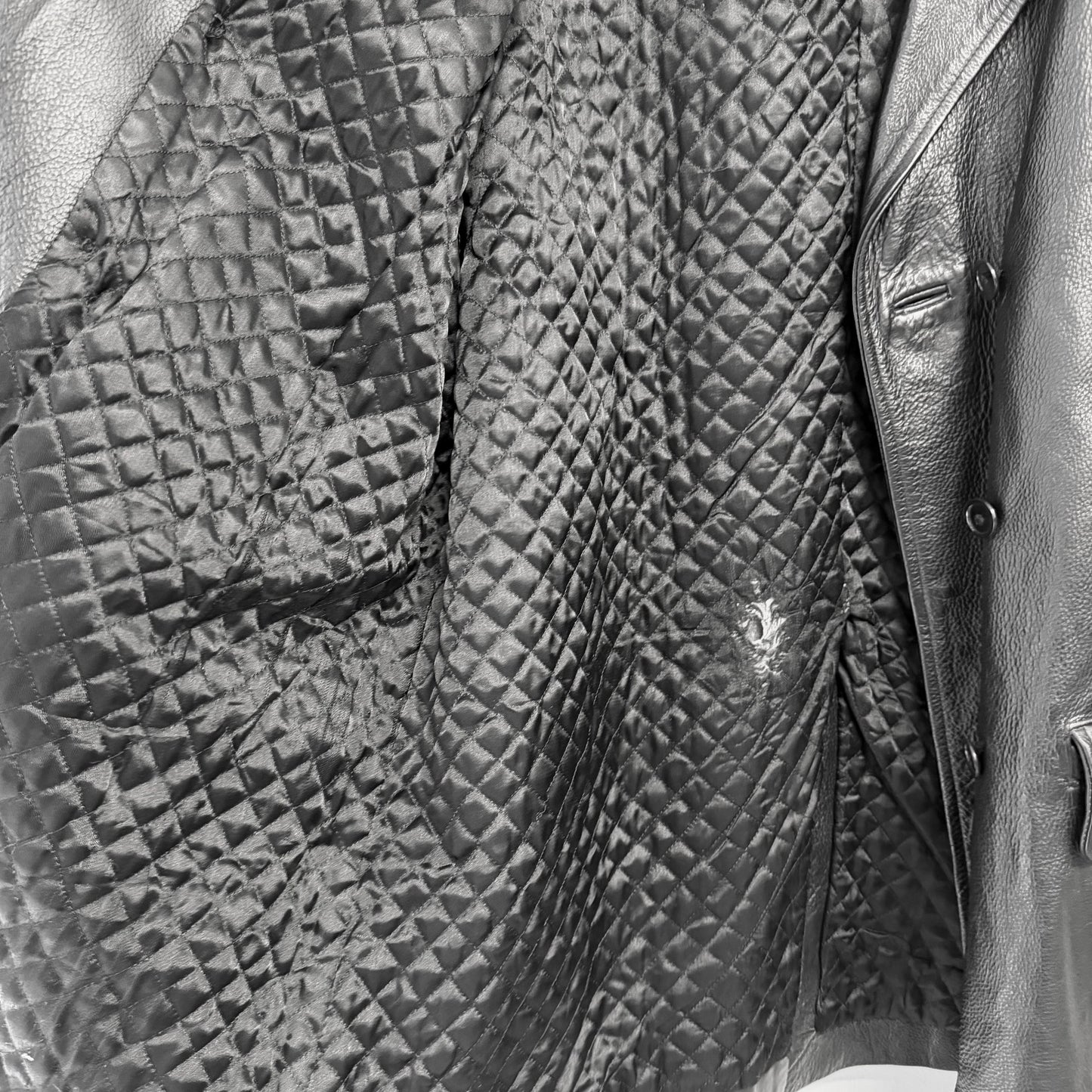 KATHARINE HAMNETT Peacoat Leather Jacket