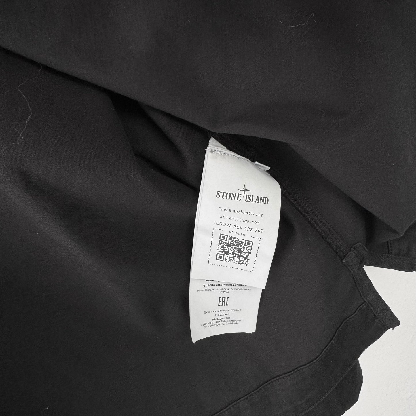 STONE ISLAND Front Pocket Over Shirt Jacket