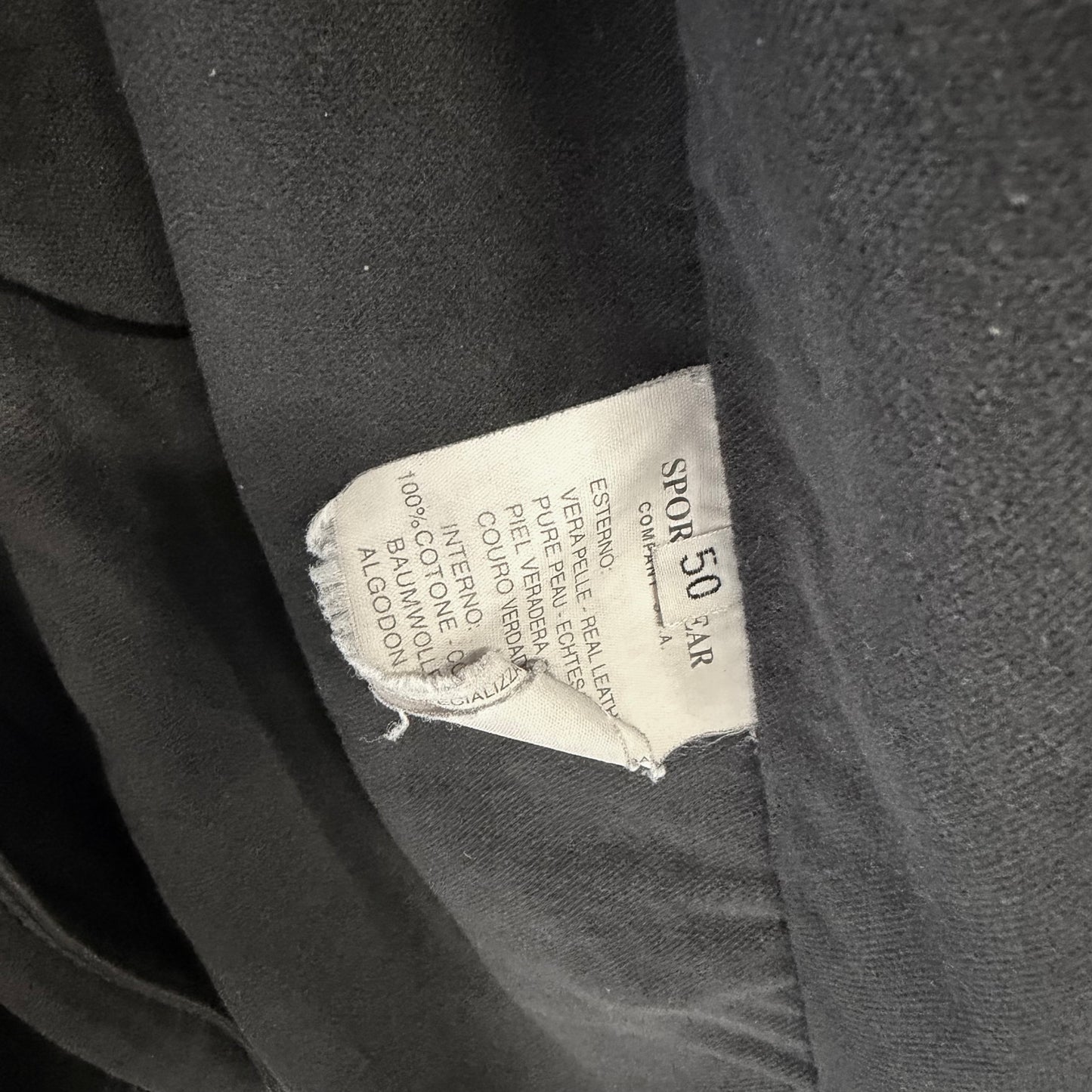 C.P. COMPANY Leather Blazer Jacket