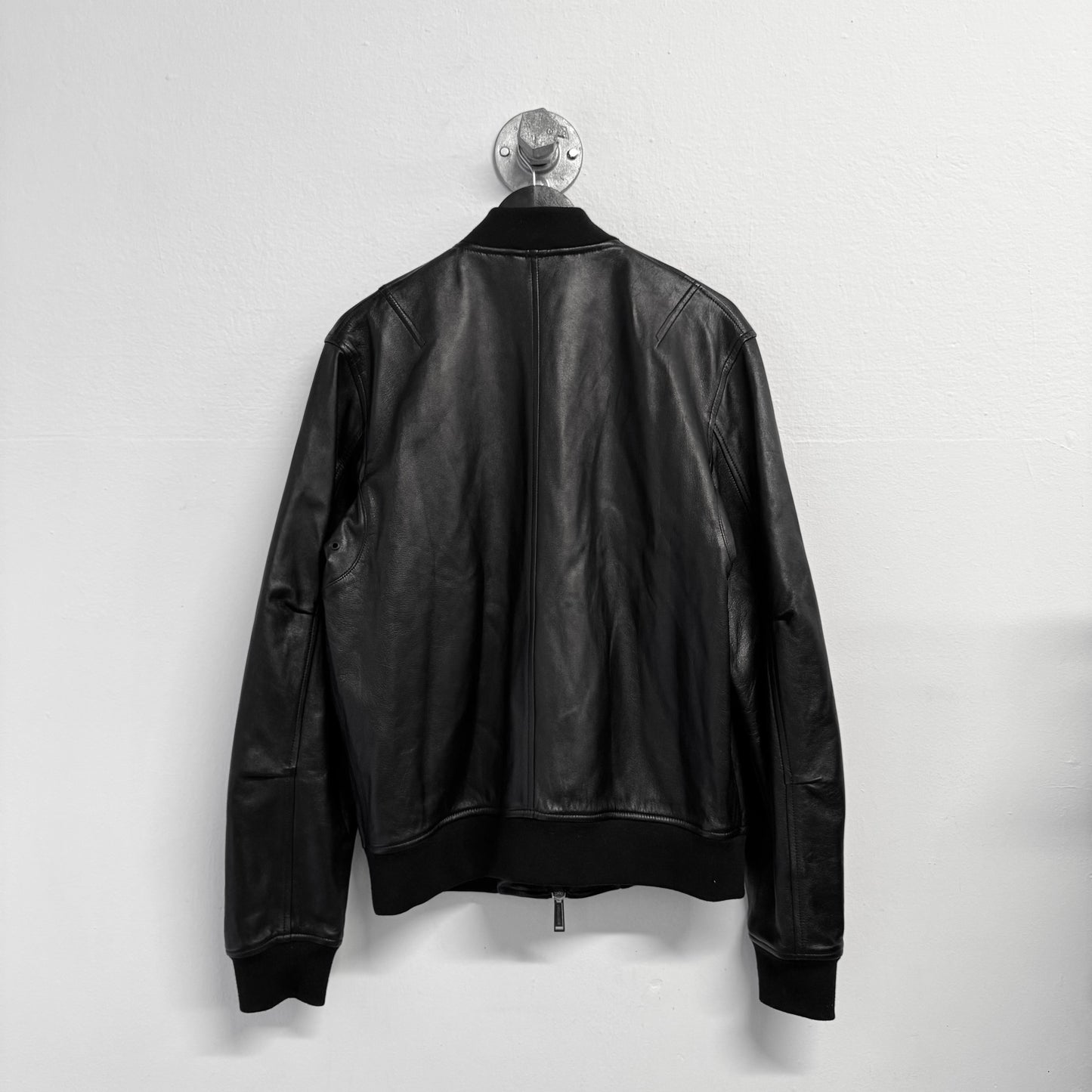DSQUARED2 Bomber Leather Jacket