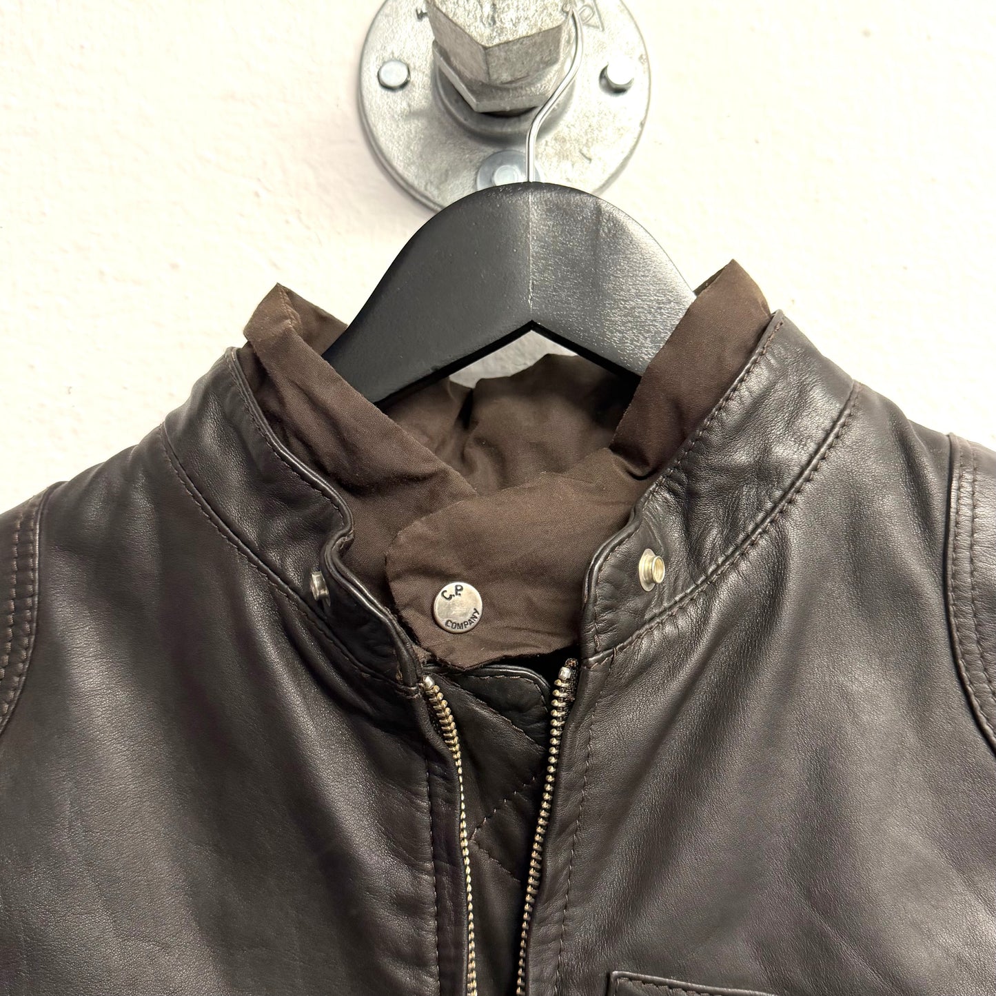 C.P. COMPANY Leather Jacket
