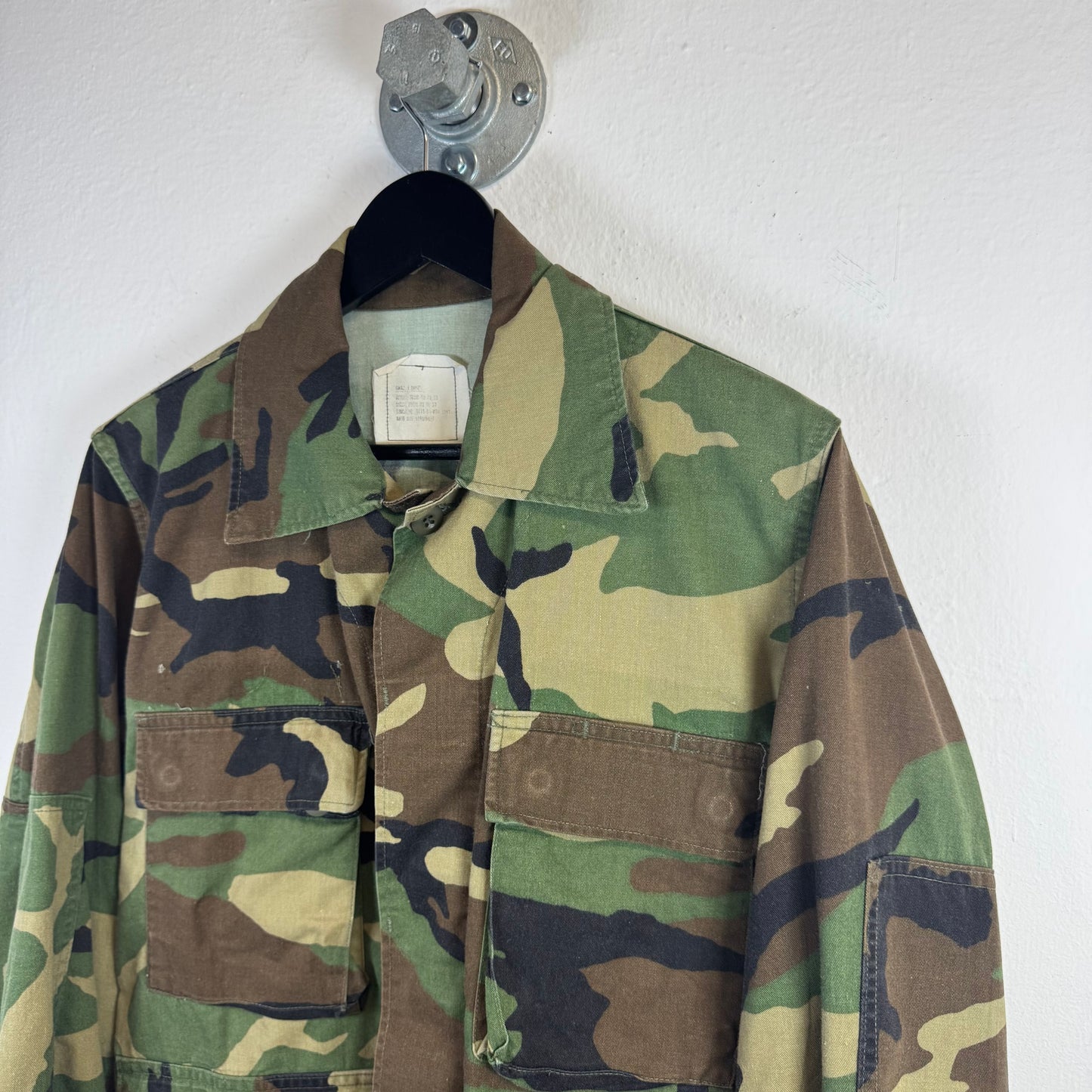 Vintage Camo Military Jacket
