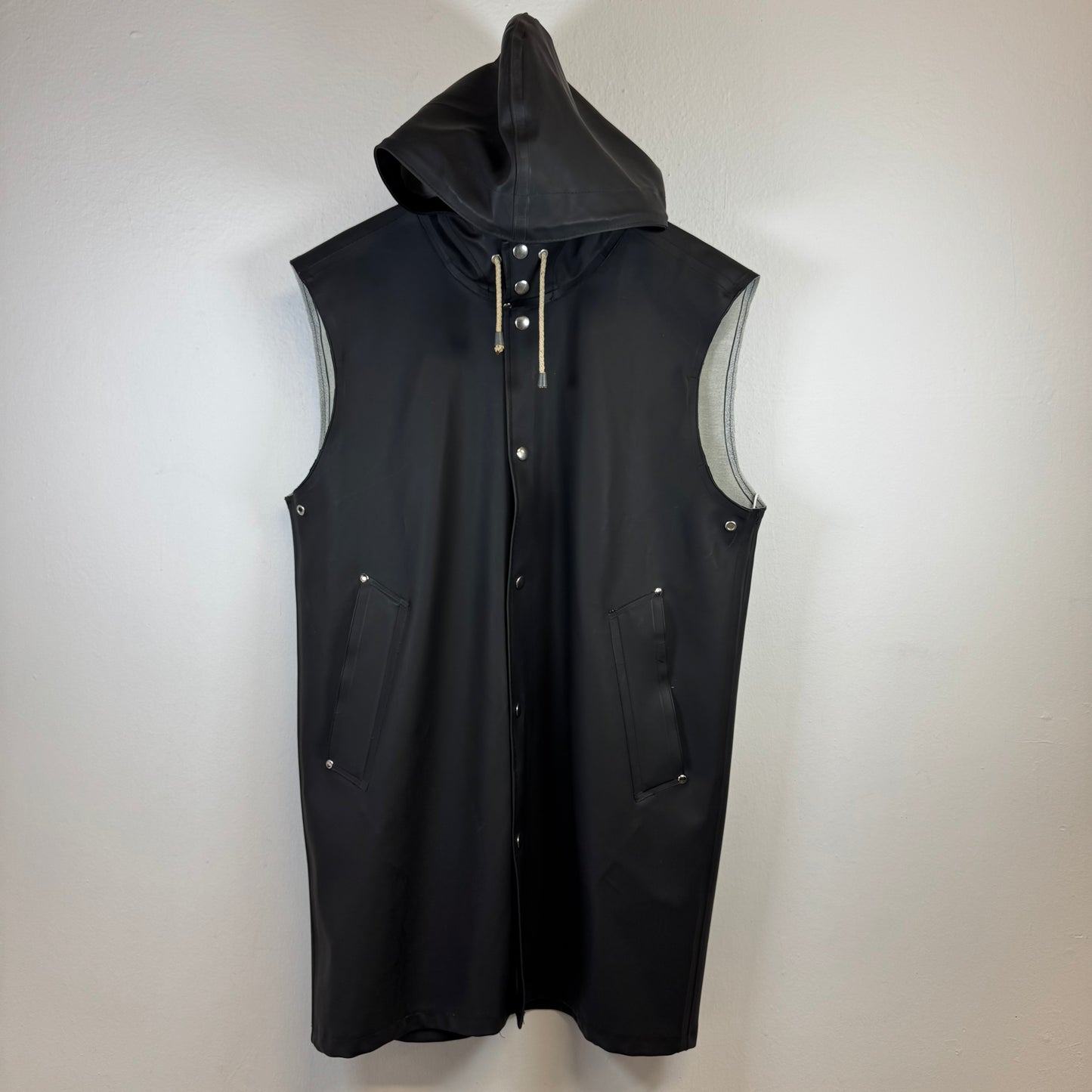 STUTTERHEIM Black Rubber Raincoat