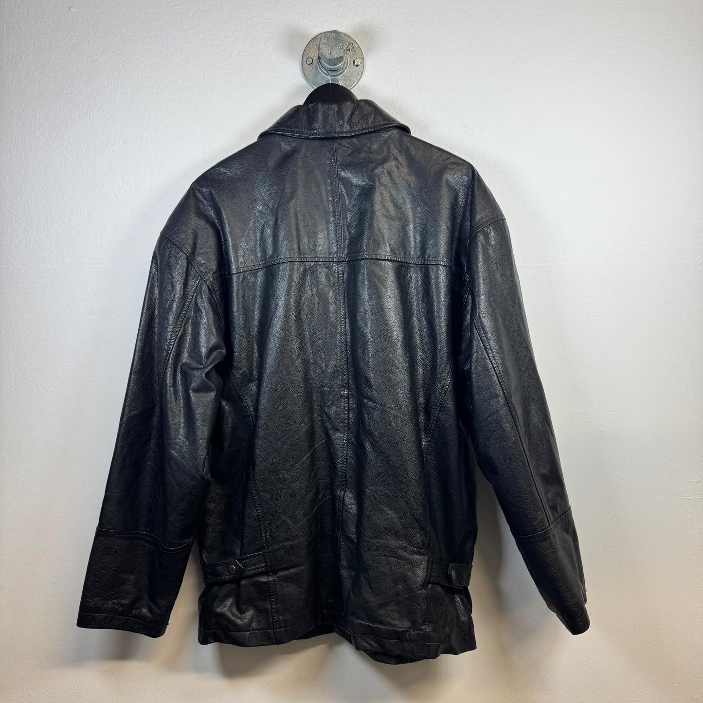 Vintage Nappa Leather Jacket / Cotton Liner
