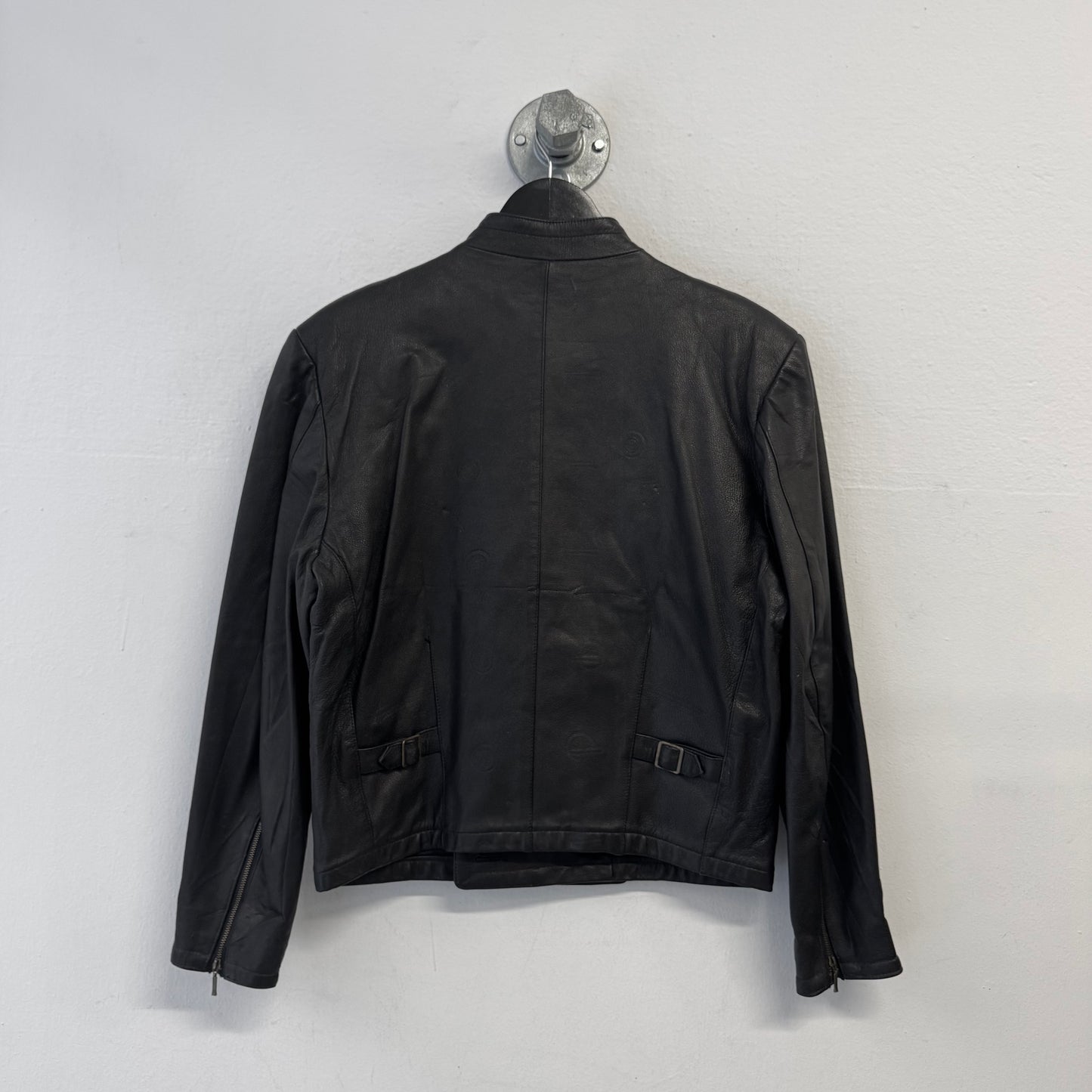 MARITHÉ & FRANÇOIS GIRBAUD Vintage Double Breasted Leather Jacket