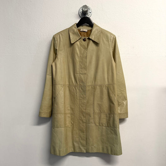 ROBERTO CAVALLI Vintage Leather Trench Coat