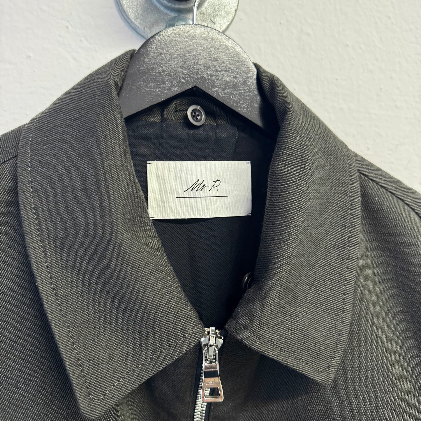 MR P. DESIGNED BY MR PORTER Wool Blend Bomber Jacket