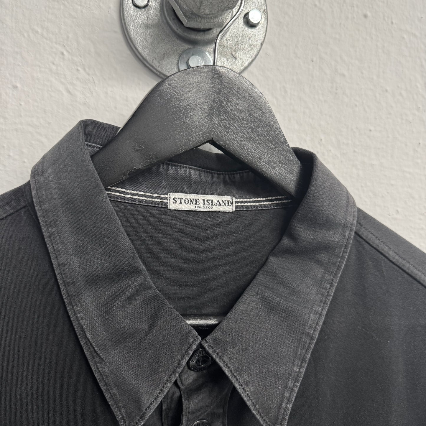 STONE ISLAND Vintage Embroidery Pocket Badge Shirt