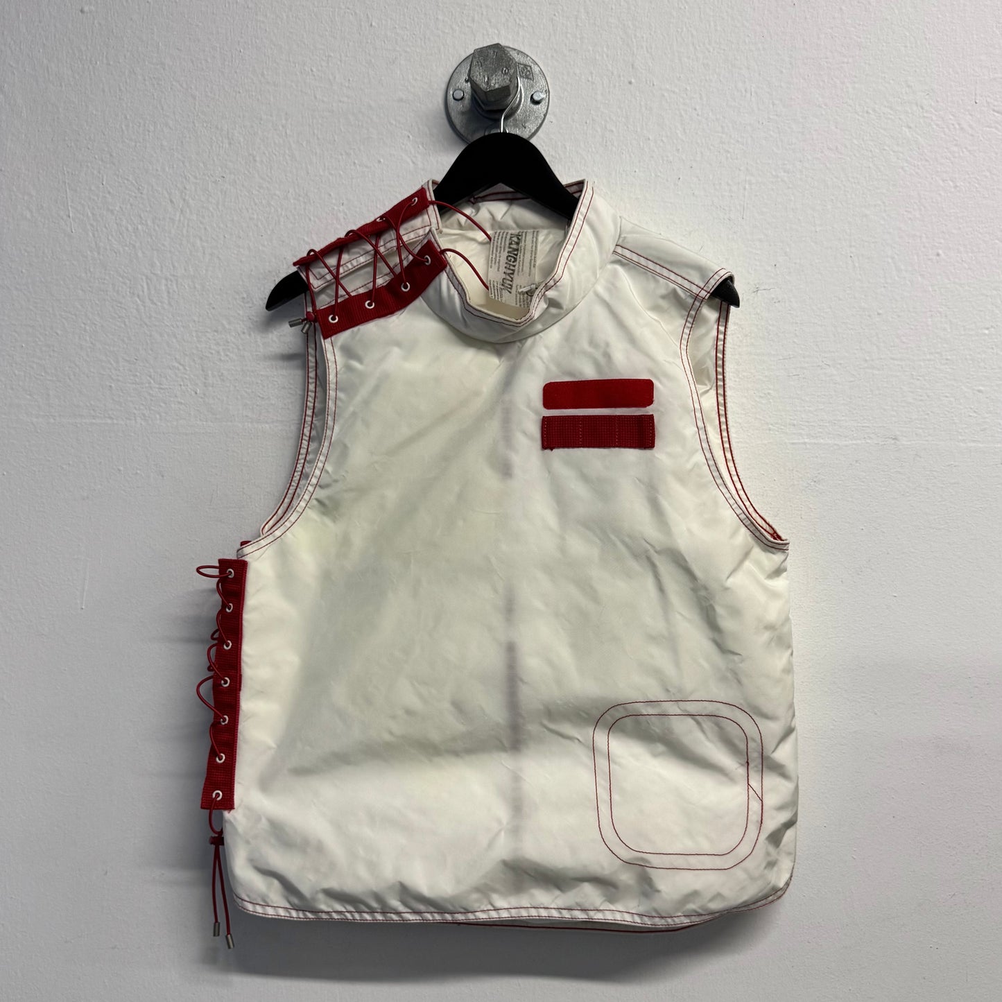 KANGHYUK Airbag Puffer Goose Down Feather Vest