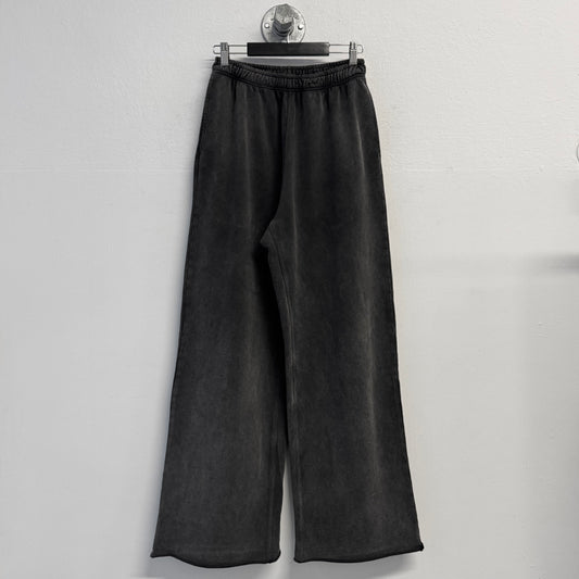 ACNE STUDIOS Felin Cotton Wide-Leg Sweat Pants
