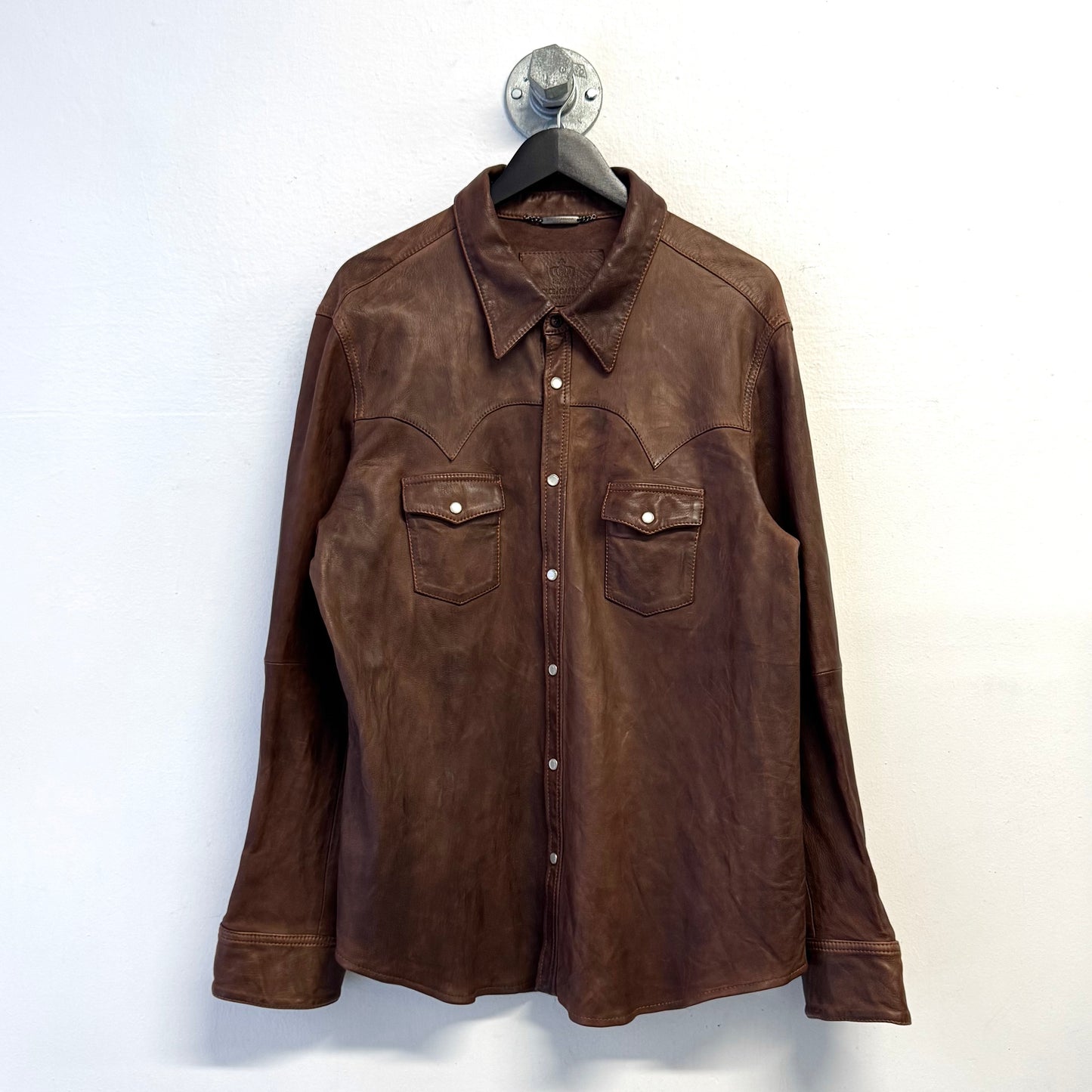 DOLCE & GABBANA Western Leather Shirt