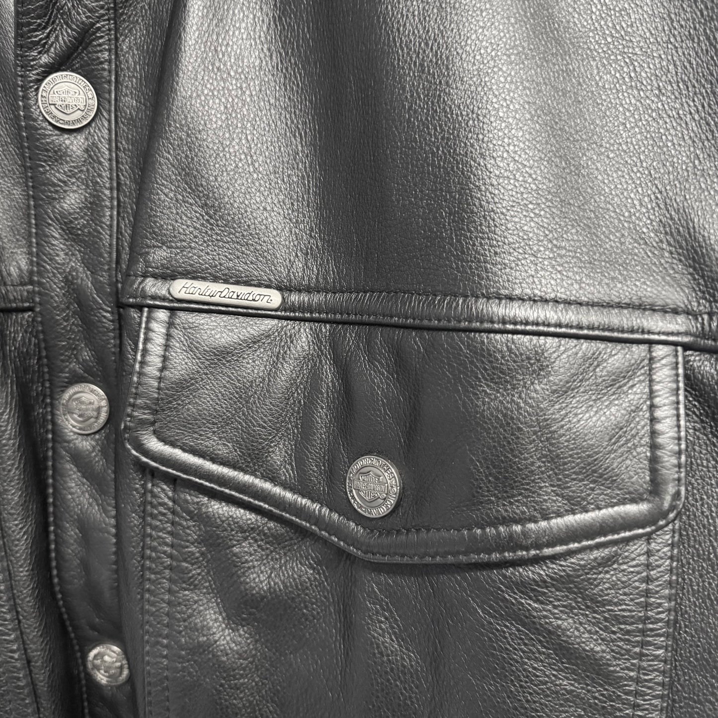 HARLEY DAVIDSON Leather Shirt