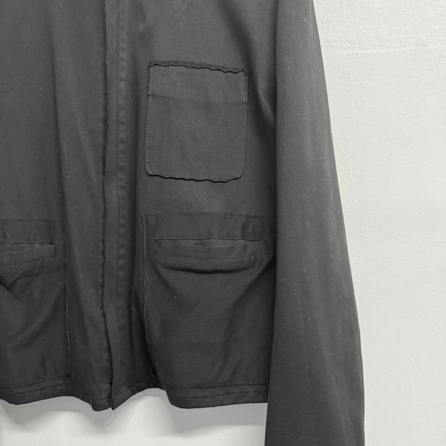 YOHJI YAMAMOTO POUR HOMME Black Zip Jacket