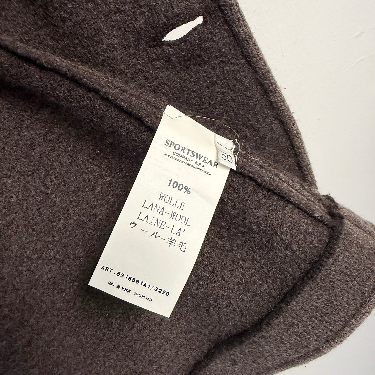 C.P. COMPANY Wool Blazer Coat Jacket