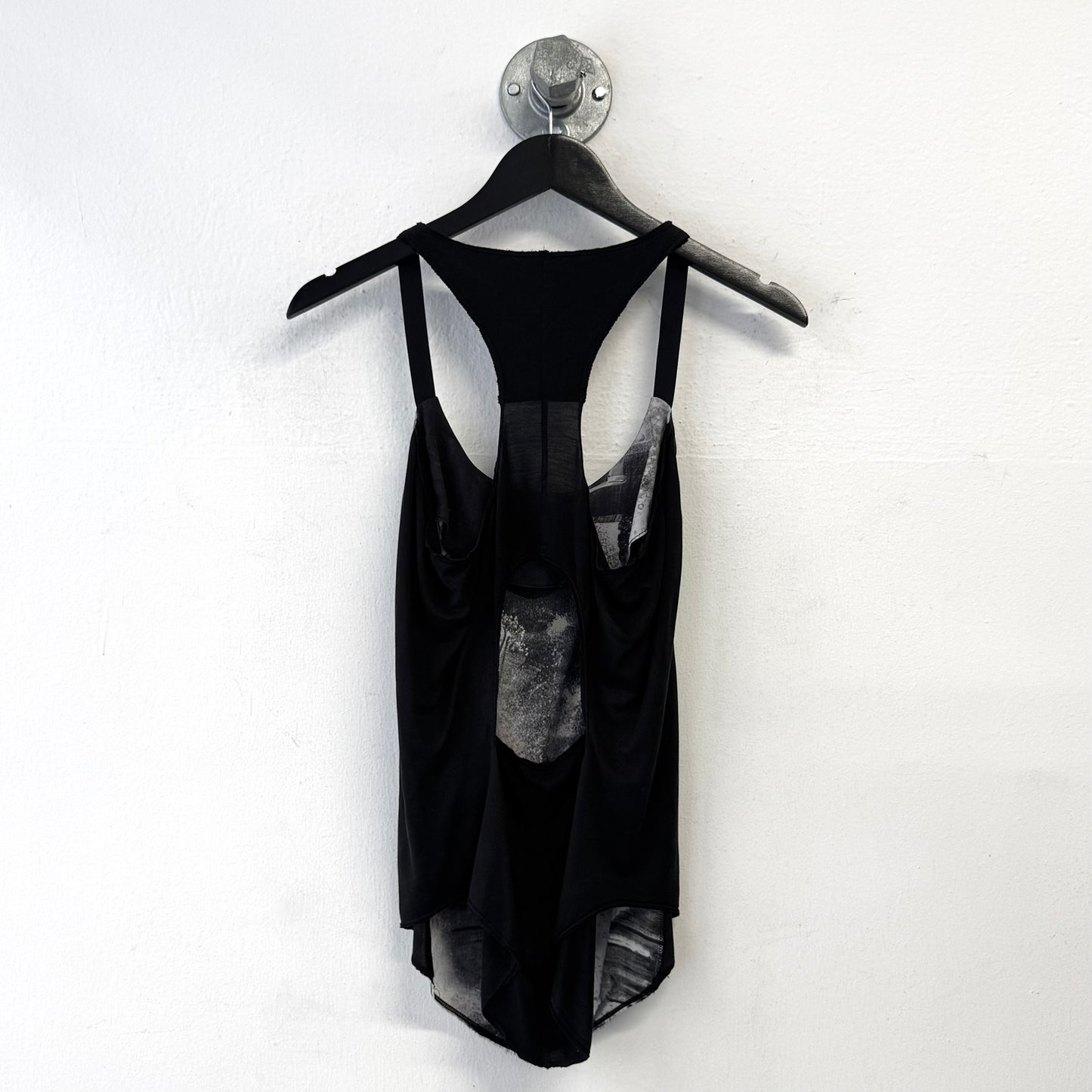 HELMUT LANG Silk Graphic Tank Top