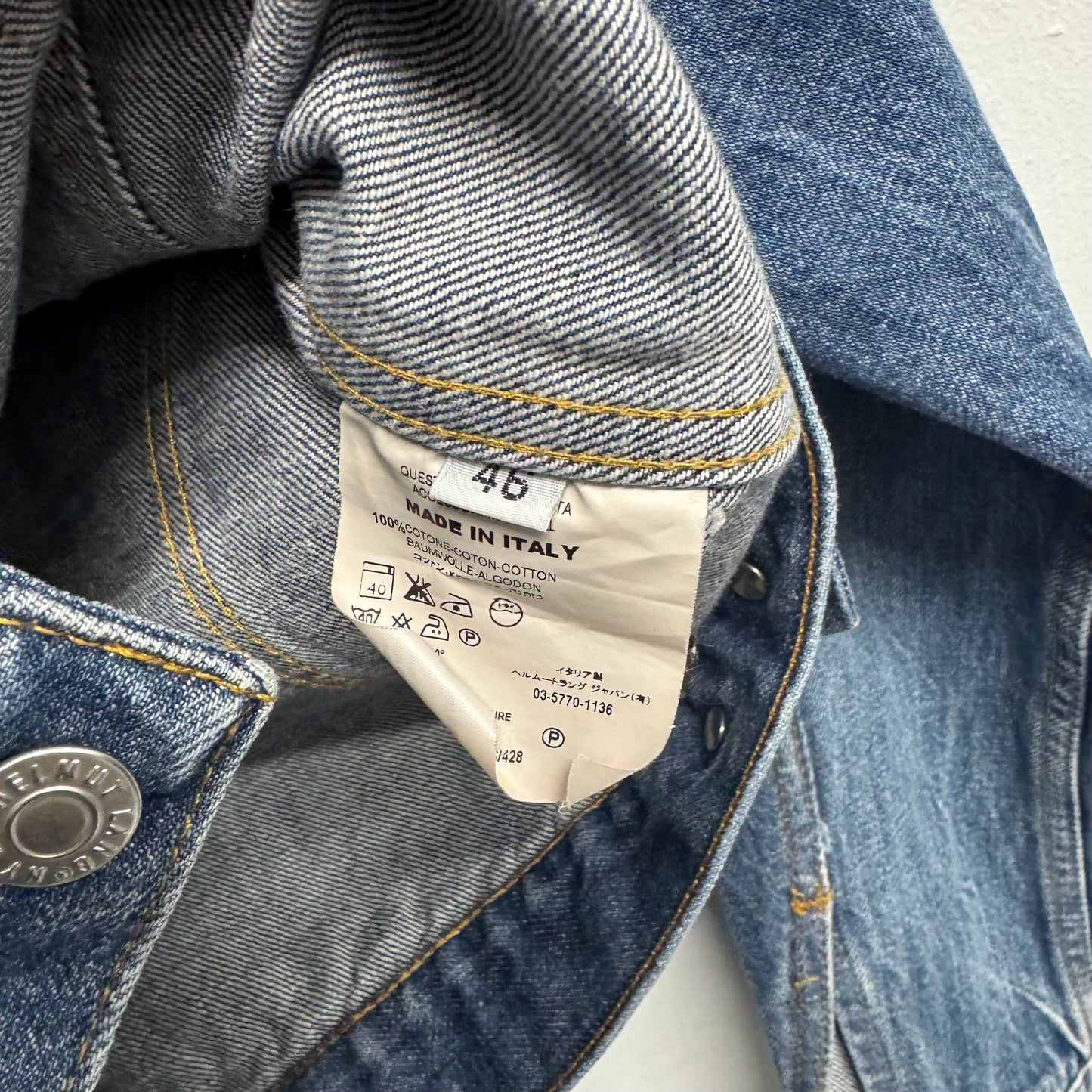 HELMUT LANG Type III Denim Jacket