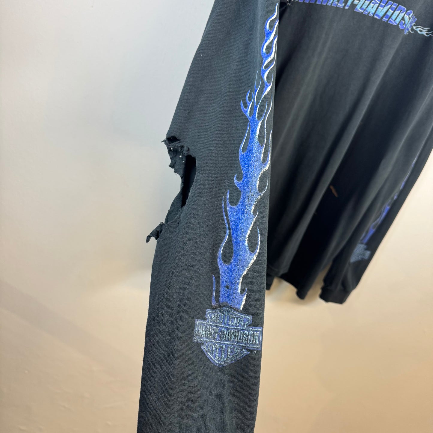 HARLEY DAVIDSON Thrashed Flame Long Sleeve