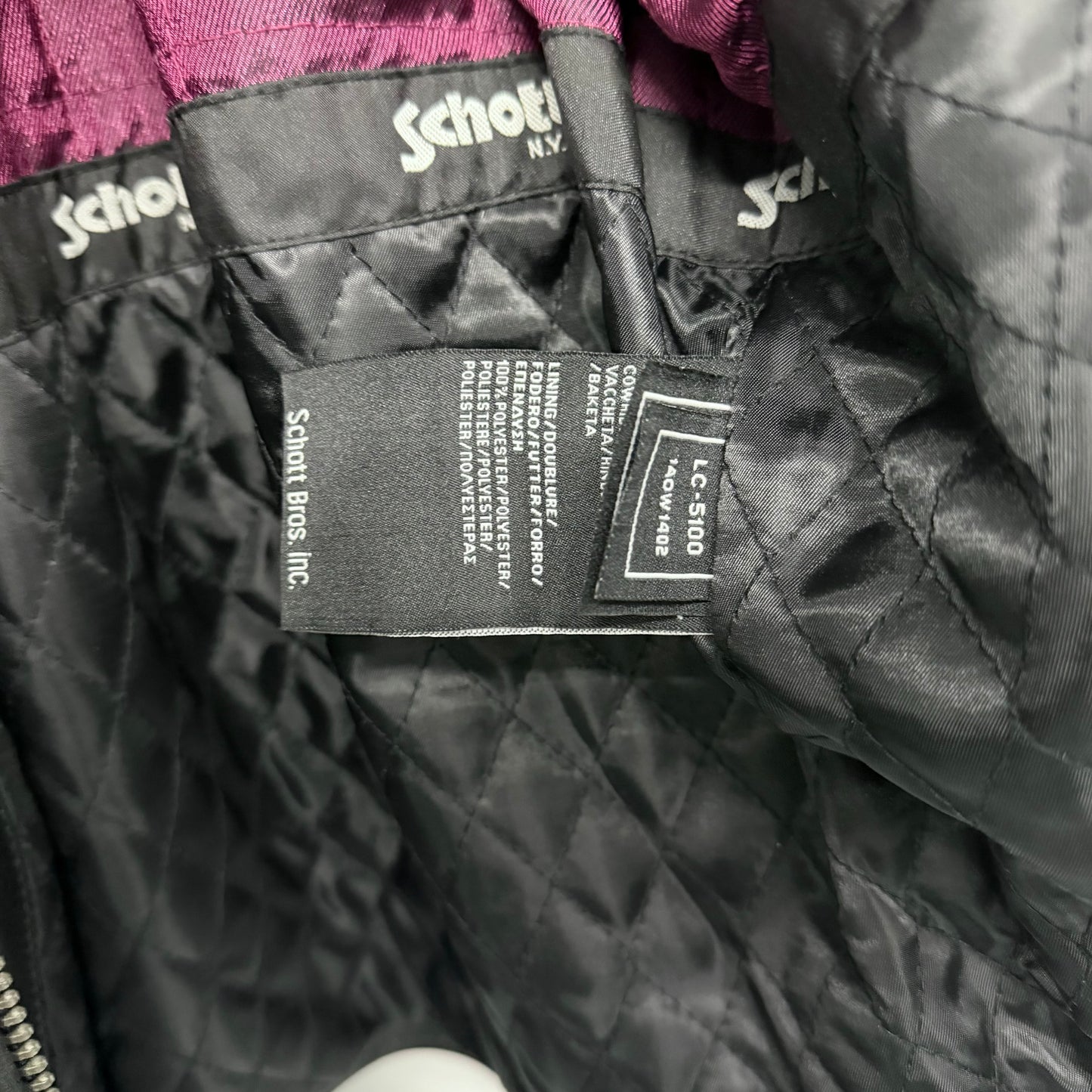 SCHOTT Leather Jacket