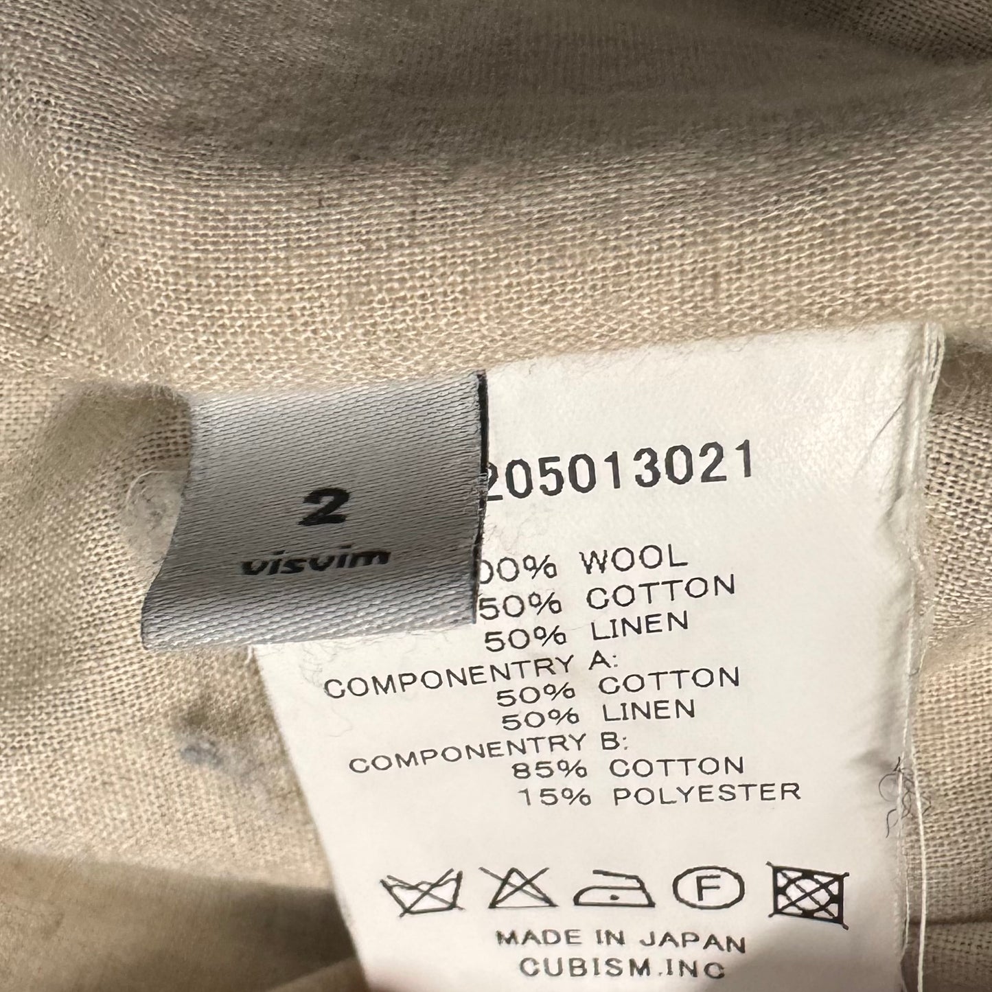 VISVIM Wool Coat