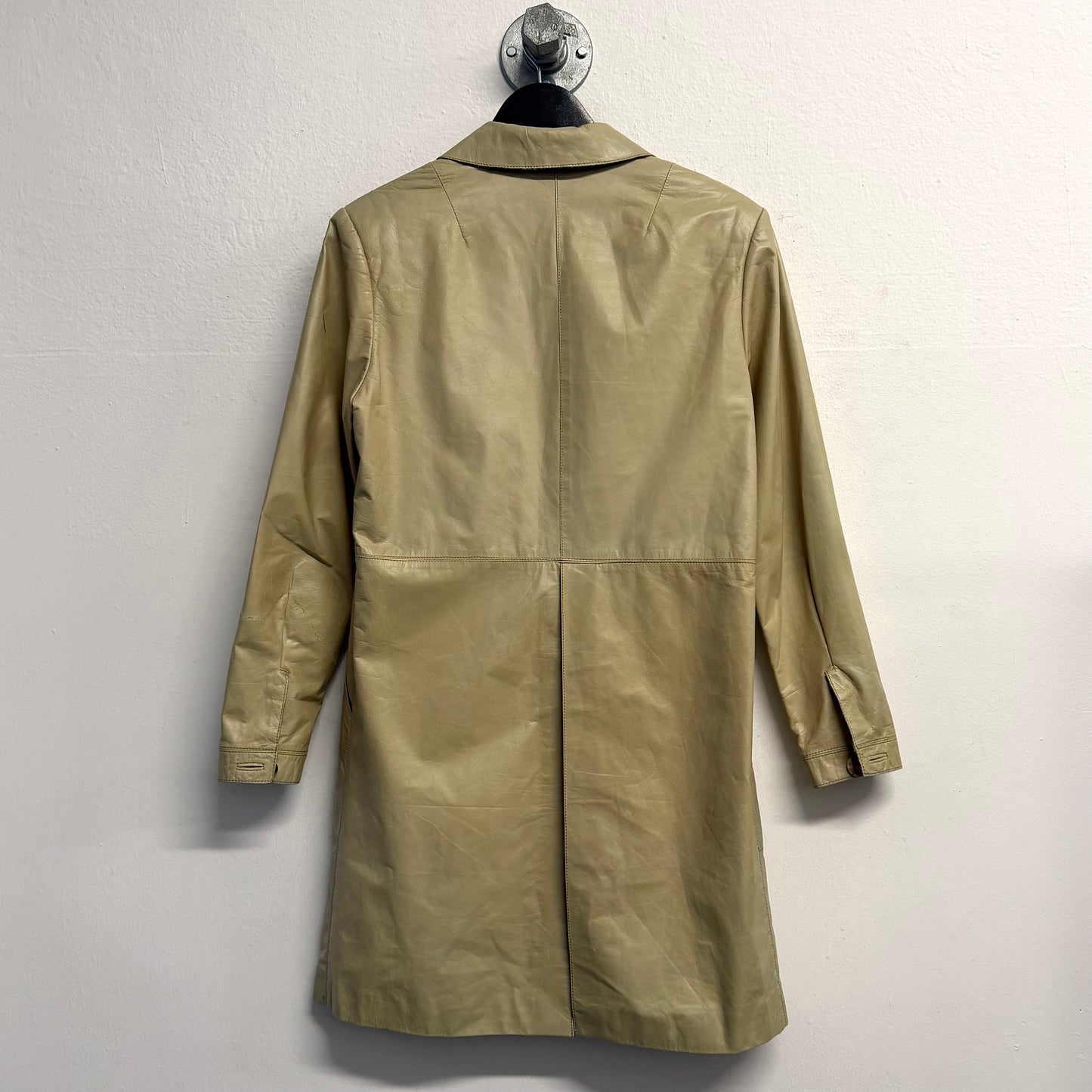 ROBERTO CAVALLI Vintage Leather Trench Coat