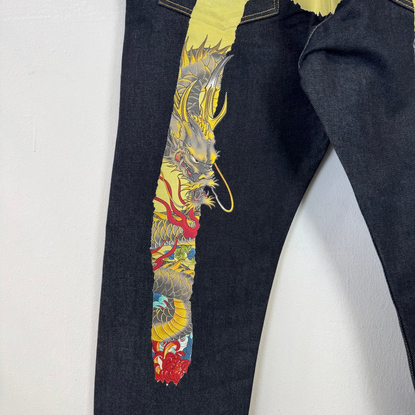 EVISU Raw Selvedge Denim 38x31