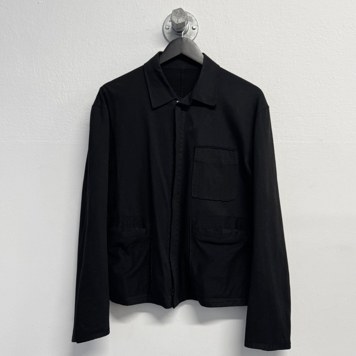 YOHJI YAMAMOTO POUR HOMME Black Zip Jacket