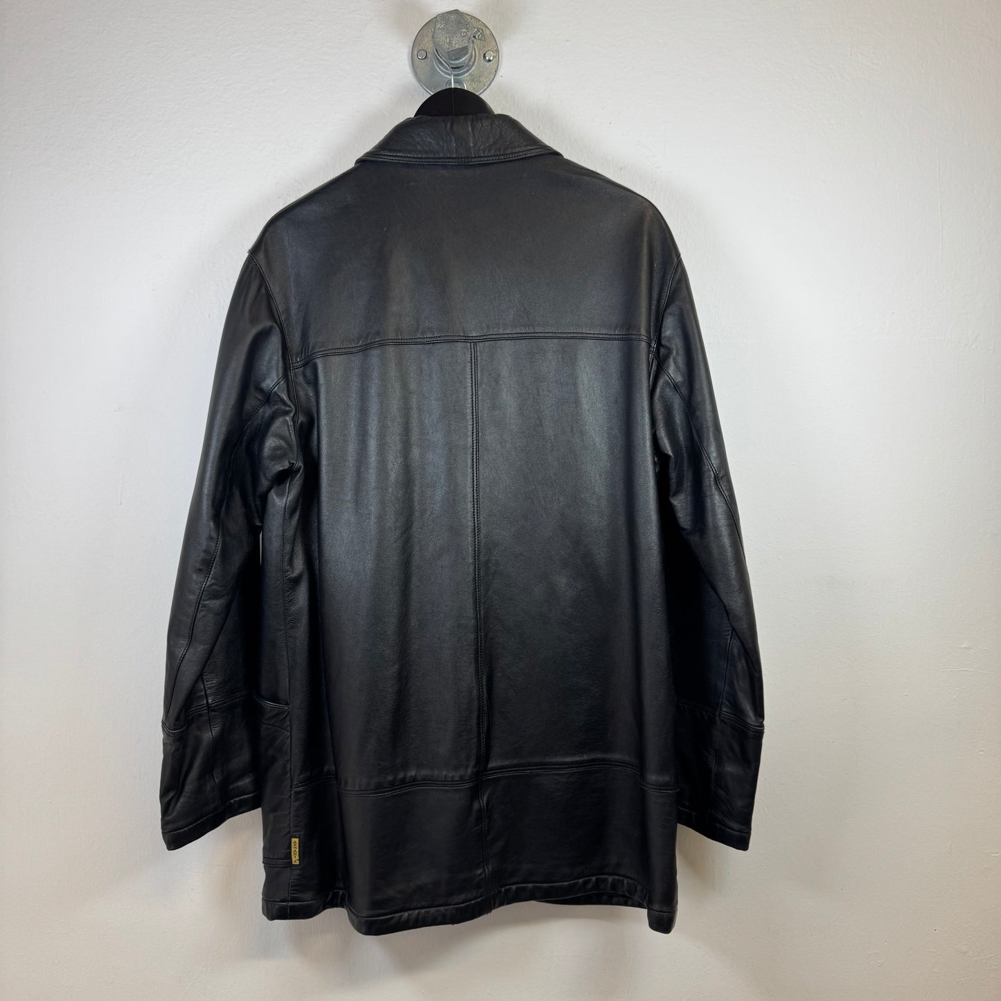 ARMANI JEANS Leather Coat Jacket