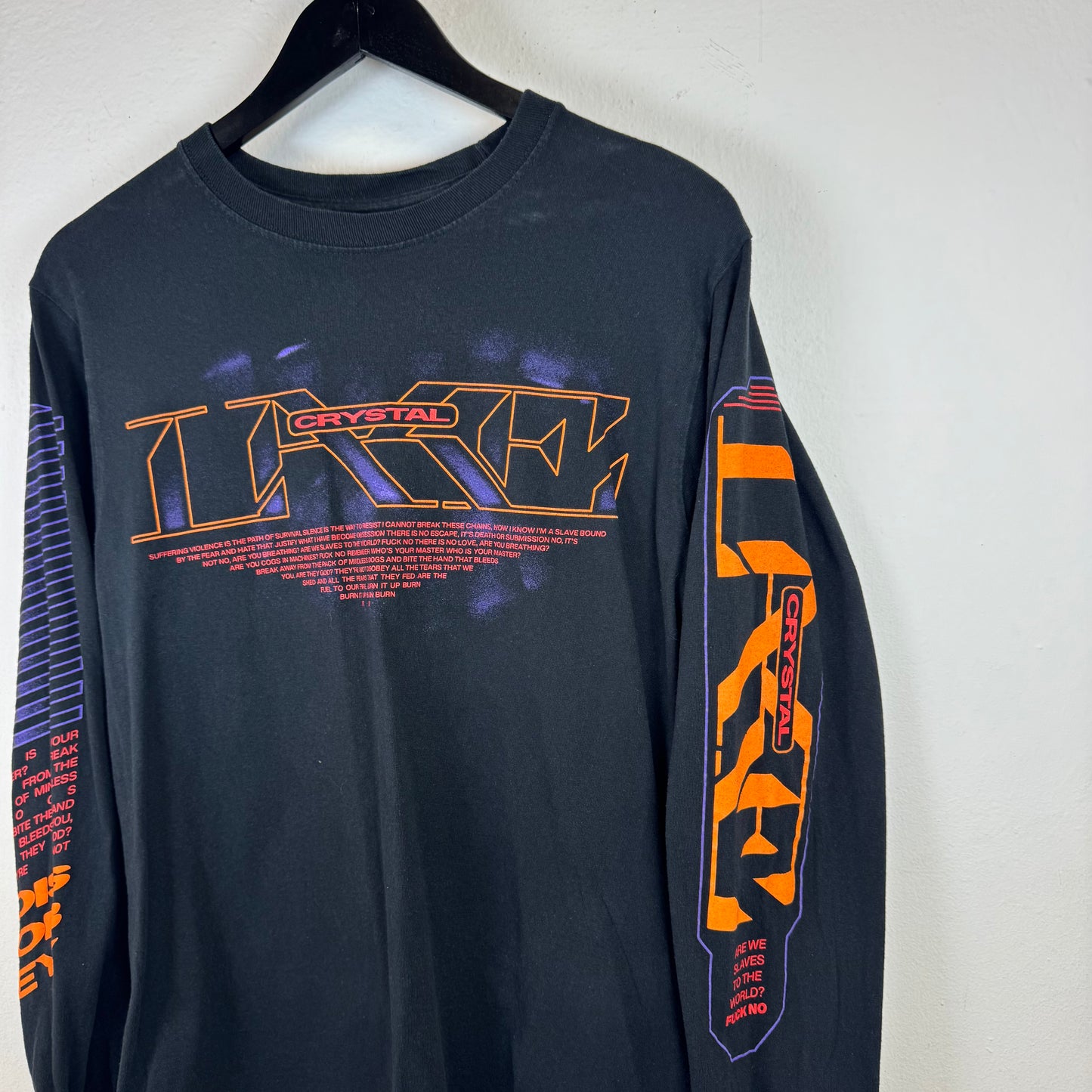 CRYSTAL LAKE Japanese Metalcore Band Long Sleeve