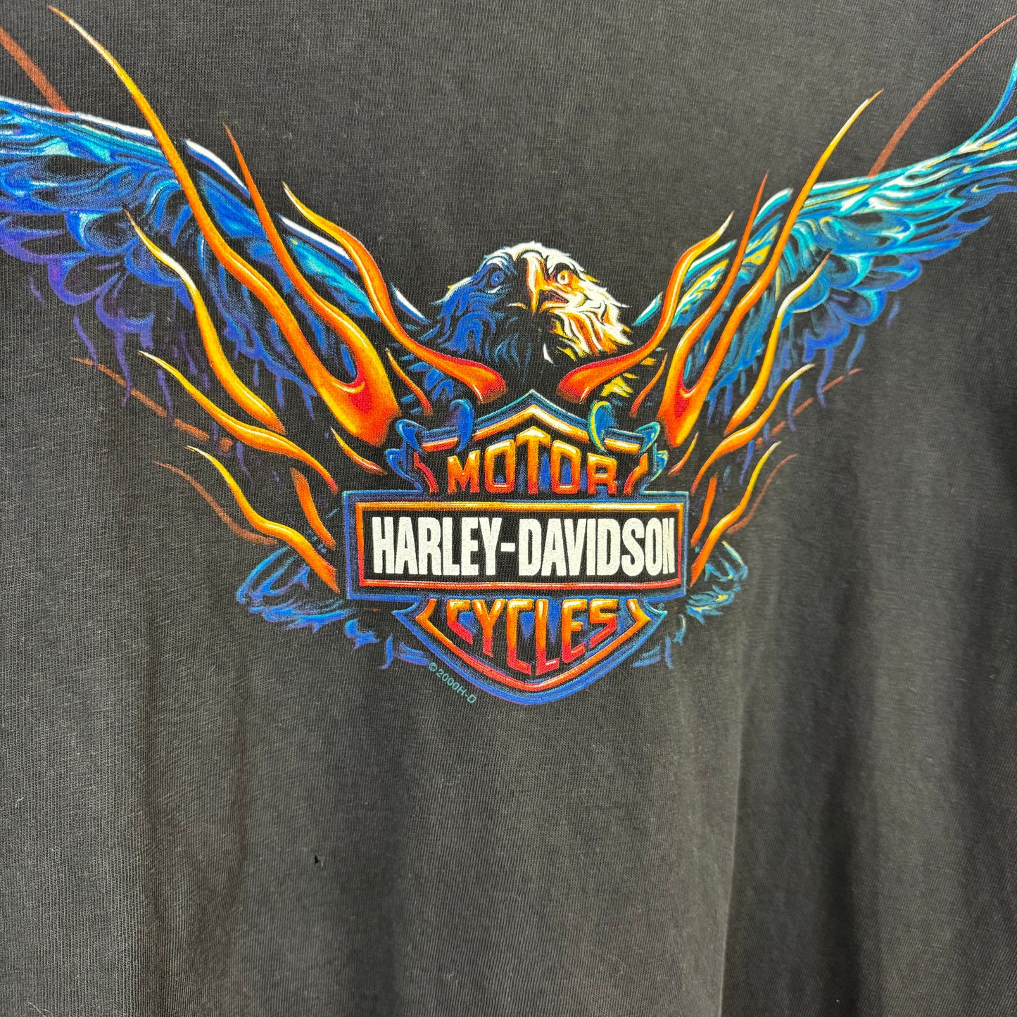 HARLEY DAVIDSON 2000 Holoubek Eagle TShirt