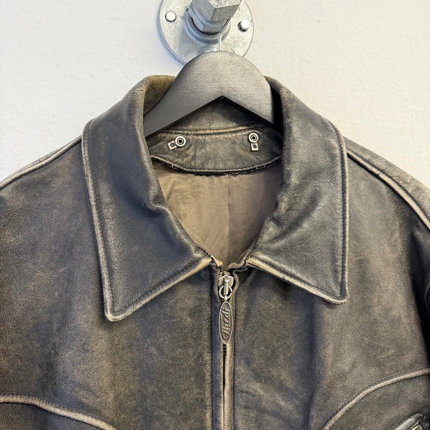 THEDI LEATHERS Vintage Aviator Jacket