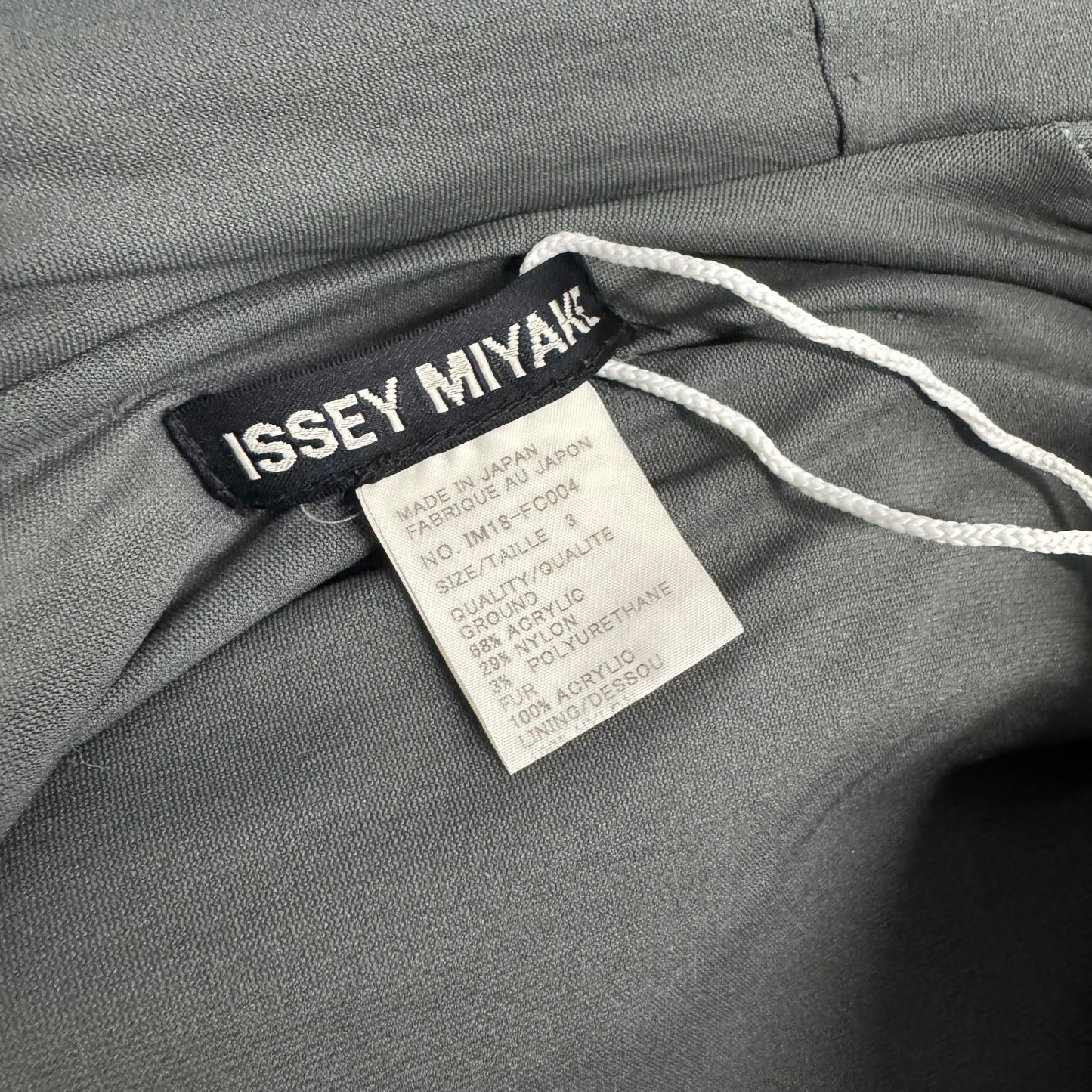 ISSEY MIYAKE Vintage Faux Fur Hoodie Jacket