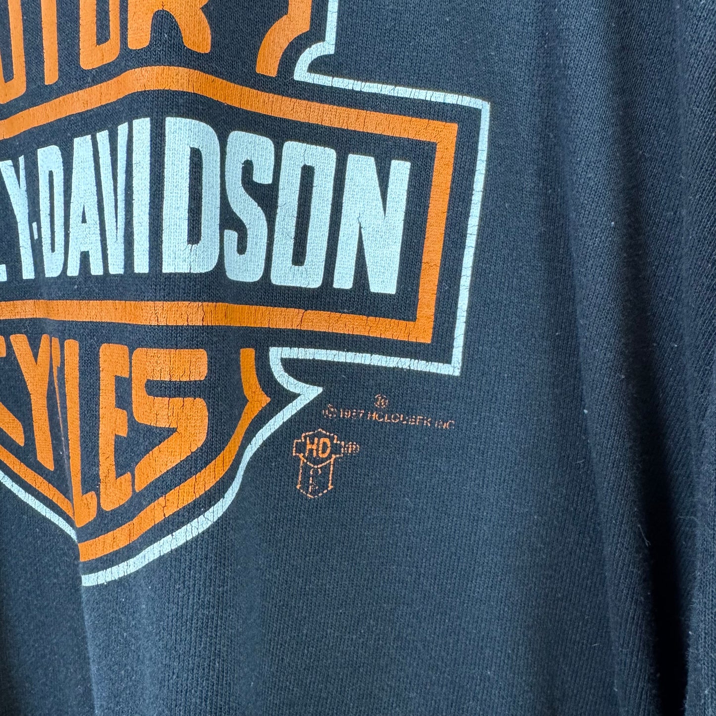 HARLEY DAVIDSON 1987 Holoubek Boxy Sweatshirt