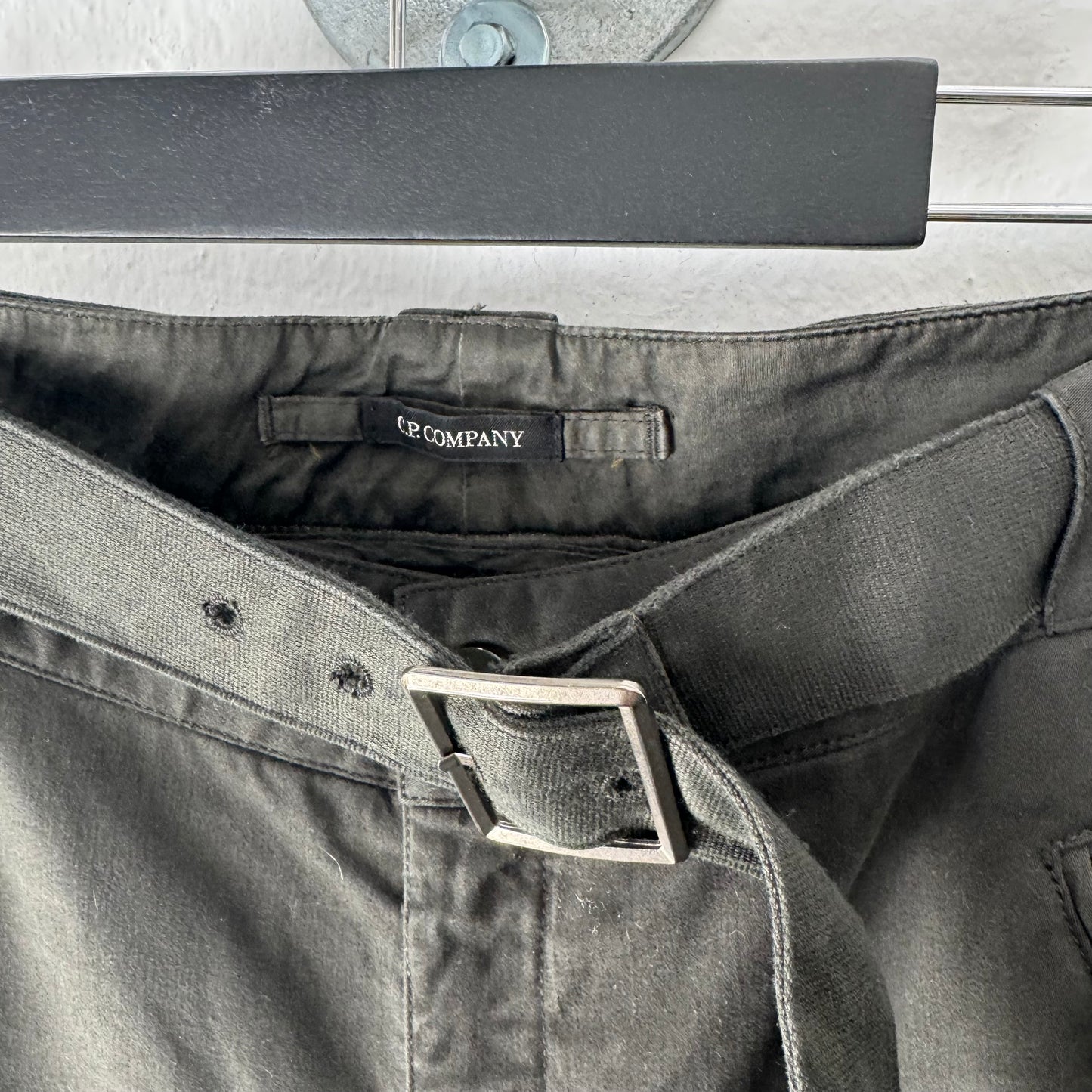 C.P. COMPANY Belted Zip Leg Pants