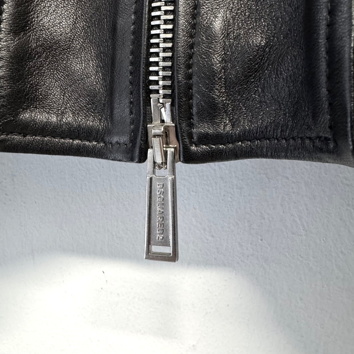 DSQUARED2 Bomber Leather Jacket