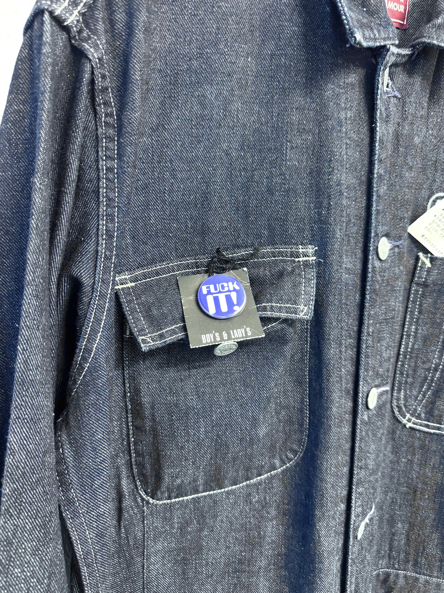 HYSTERIC GLAMOUR Raw Denim Coverall
